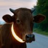 High Visibility Cow Reflector Belt for Night Safety – Adjustable & Durable Collar Strap